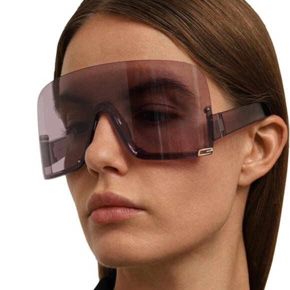 NEW GG1631S 011 GUCCI VIOLET MASK WOMEN GUCCI SUNGLASSES - Picture 1 of 13